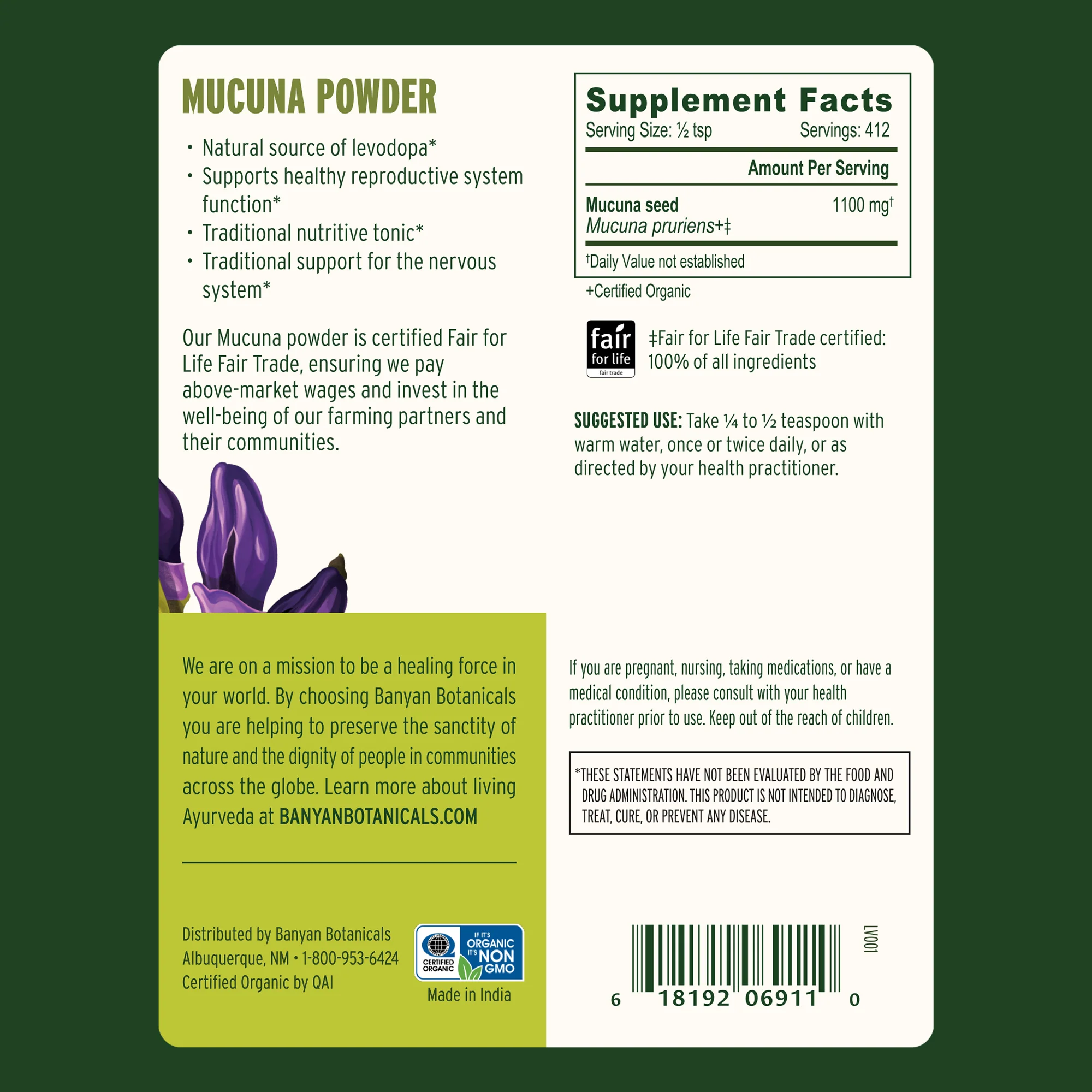 Mucuna (Kapikacchu) powder - Image 11